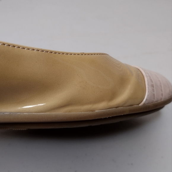 Jimmy Choo Women's Leather Classic Cap Toe Casual Slip On Flats Loafers Sz 9 - Picture 10 of 14